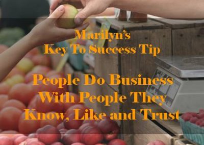 People Do Business With People They Know, Like and Trust
